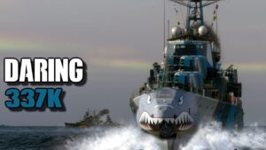 Daring - 337k - RithXVII - NA // World of Warships