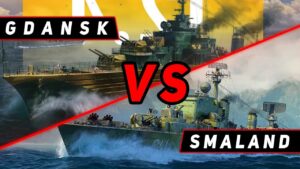 ЭСМИНЕЦ GDANSK VS SMALAND! МИР КОРАБЛЕЙ/WORLD OF WARSHIPS
