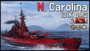 N. Carolina: Perfect battleship except for slow shells [World of Warships]