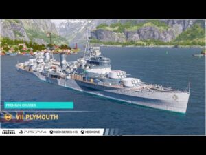 Крейсер PLYMOUTH в WORLD OF WARSHIPS LEGENDS