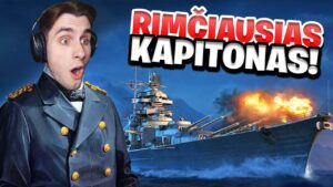 RIMČIAUSIAS KAPITONAS! - World Of Warships