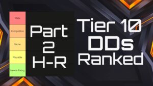 Tier 10 Destroyers Ranked P2 in World of Warships Blitz with @Redgamingdino4005