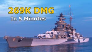 World of WarShips Grosser Kurfürst - 3 Kills 269K Damage