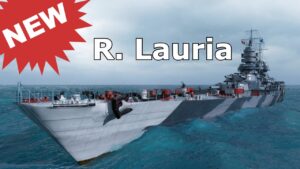 World of WarShips Ruggiero di Lauria - NEW SHIP Italian