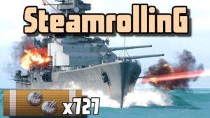 steamrolling GERMAN || World of Warships Replays