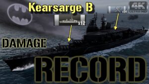 350k damage Kearsarge B game - World of Warships