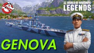 8-INCH SAP at Tier 4 is DUMB! - GENOVA || World of Warships: Legends