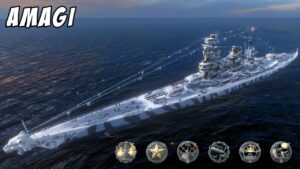 Amagi , Fix bug turret 98k damage | World of Warships Blitz