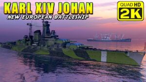 Battleship Karl XIV Johan - good torpedoes and secondaries