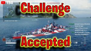 Challenged To Not Say Anything Negative For a Whole Game, Did I Win? (World of Warships Legends)