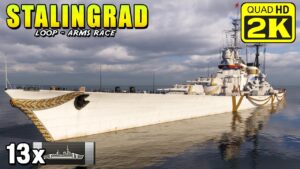 Cruiser Stalingrad - Tough as Battleship, Accurate as Cruiser