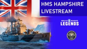 HMS Hampshire Livestream - World of Warships: Legends