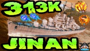 Jinan drückt 313K *TOOORRRPS* "300K Club" ⚓️ in World of Warships 🚢 #worldofwarships