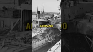 ¡La heroica historia del acorazado francés Jean Bart! #shorts