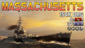 Massachusetts: Carrier's favorite battleship [World of Warships]