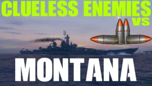 Montana on Northern Lights vs  Clueless enemies - World of Warships