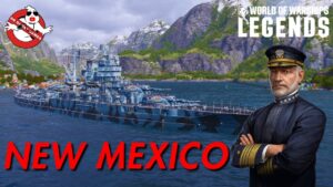 My first of MANY Tier 5 BBs! - NEW MEXICO || World of Warships: Legends