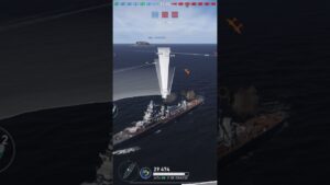 Quando o inimigo tenta surpreender mais e surpreendido 💥-World of Warships Legends Mobile #shorts