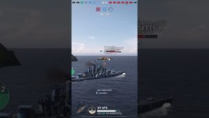 Quando você se aproveita da situação🤣💥(World of Warships Legends Mobile)#shorts