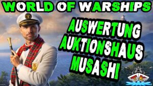 So teuer waren die Sachen?! *Auswertung Musashi Auktion* ⚓️ in World of Warships 🚢 *Superschiff*
