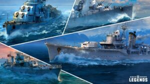 Корабль заказывает зритель в WORLD OF WARSHIPS LEGENDS