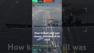 World of Warships Blitz: Austin +kraken skill #games #gaming #worldofwarships