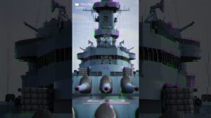 406mm Go Bang! #Shorts #WorldofWarships #ShigureUI