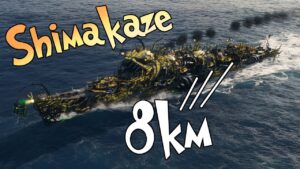 8 KM MANMODE Shimakaze - World of Warships