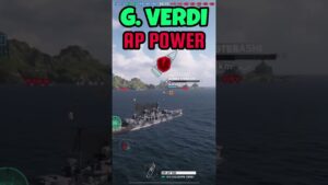ARP Musashi didn't expect it💥(World of Warships Legends Mobile)#shorts