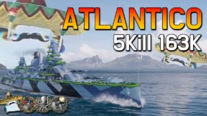 Atlantico: UN DOS TRES CUATRO [World of Warships]