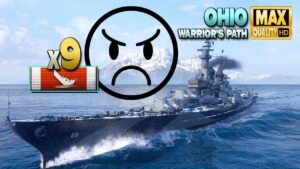 Battleship Ohio: 9 ships destroyed but ... - World of Warships