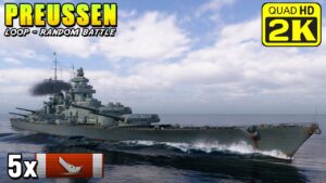 Battleship Preussen - close combat expert
