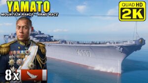 Battleship Yamato - 15 second reload with Yamamoto