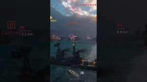 Bellerophon Kuma Dev-Strike #shorts | World of Warships Legends