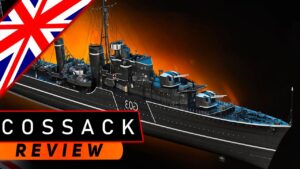 ЭСМИНЕЦ COSSACK BLACK! ЧЁРНЫЙ ПЕРЕХВАТЧИК! МИР КОРАБЛЕЙ/WORLD OF WARSHIPS