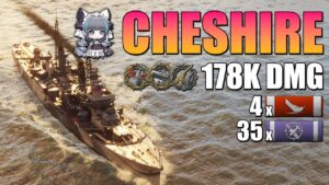 Cheshire: The Last Flame of Cheshire [World of Warships]