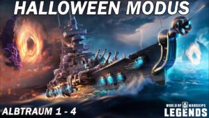 Halloween Event 2023 - Albtraum Kreis 1 bis 4 - World of Warships Legends