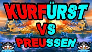 Kurfürst vs. Preussen *DUELL* 12vs12 *Kradonische Gefechte* ⚓️ in World of Warships 🚢