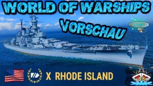 Rhode Island T10/US/BB *Dieses Schiff hat Radar!?* ⚓️in World of Warships 🚢 #worldofwarships