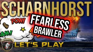 SCHARNHORST [T7 BB] World of Warships Sekundär Gameplay eine gute Idee? #worldofwarships