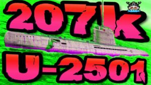 U-2501 drückt 207K *Schlaaaaand* "Sub-Club" ⚓️ in World of Warships 🚢 Uboot Submarine