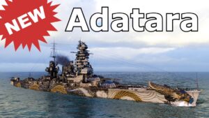 World of WarShips Adatara - New Japanese Battleship