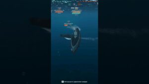 Подводный бой. Дуэль подлодок. World of Warships