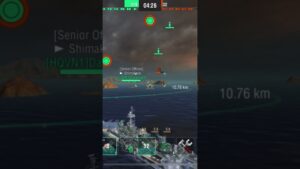 World of Warships Blitz CV 2 shot KO