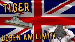World of Warships Legends - TIGER - Tier 4 - Leben am LIMIT!  [deutsch/ gameplay]