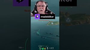 World of Warships Sunk from the air! | madebiker on #Twitch