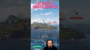 ZERSTÖRER DETO = BESTE DETO!!! ⚓️ in World of Warships 🚢 #shorts  #worldofwarships #wows