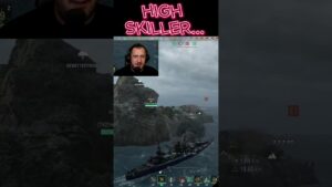 100% HIGH SKILLER!!! ⚓️ in World of Warships 🚢 #shorts  #worldofwarships #wows