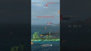 ARP Nachi Duel #shorts | World of Warships Legends