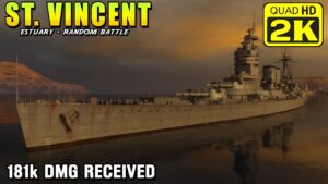 Battleship St. Vincent - Great survivability